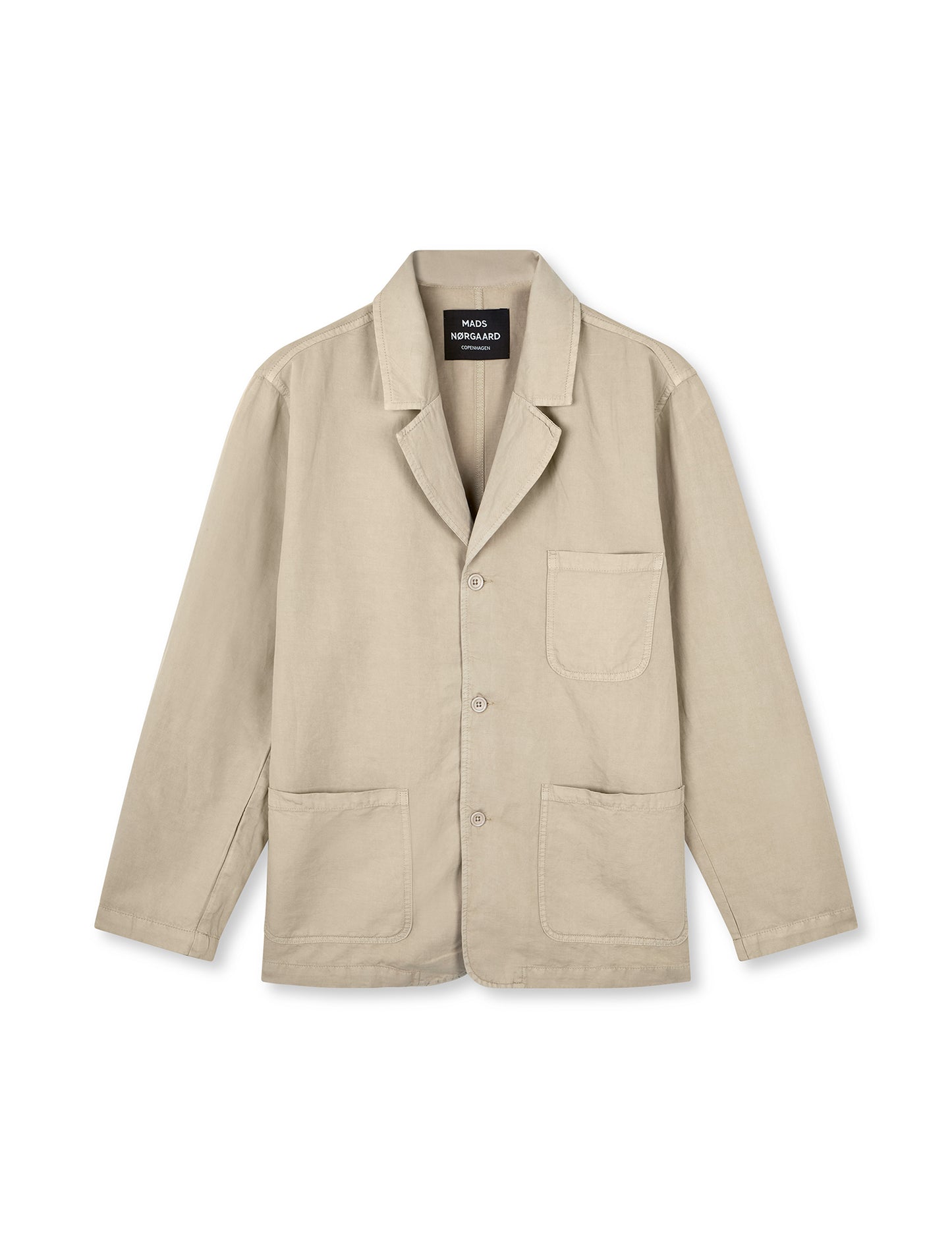 Cotton Lin Twill August Blazer, Trench Coat