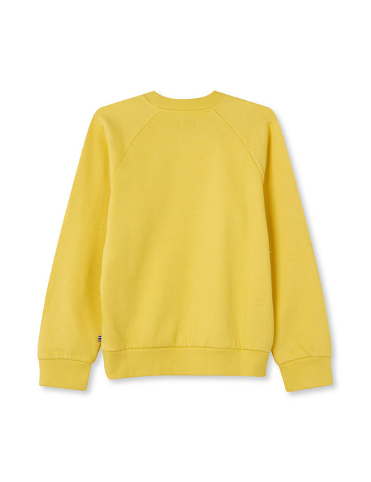 Organic Sweat Allisa Sweatshirt, Lemon Zest