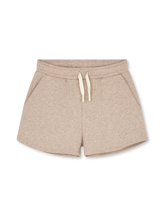 Organic Sweat Prixina Shorts, Oatmeal Melange