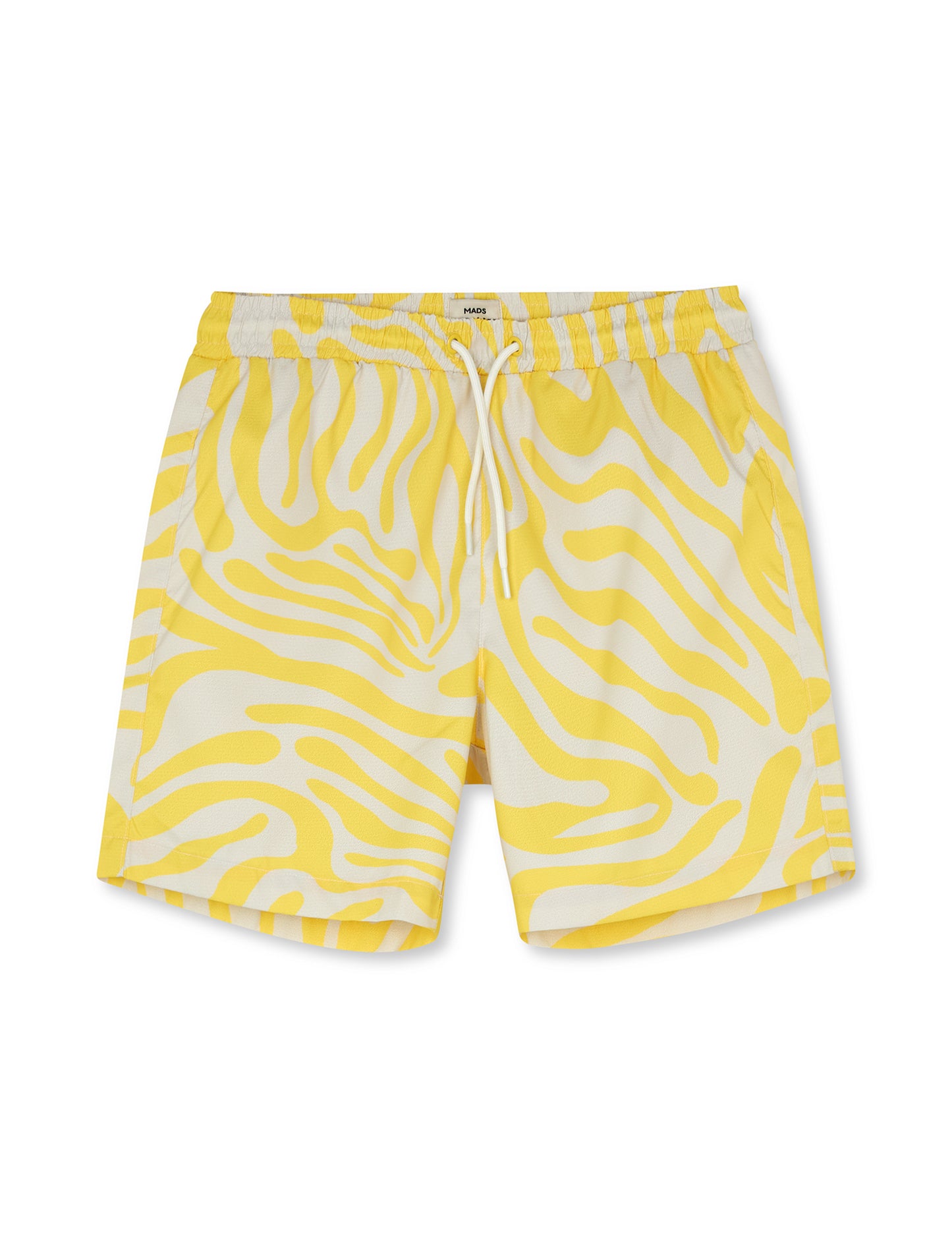 Sea Print Sandrino Shorts, Lemon Zest/Birch AOP