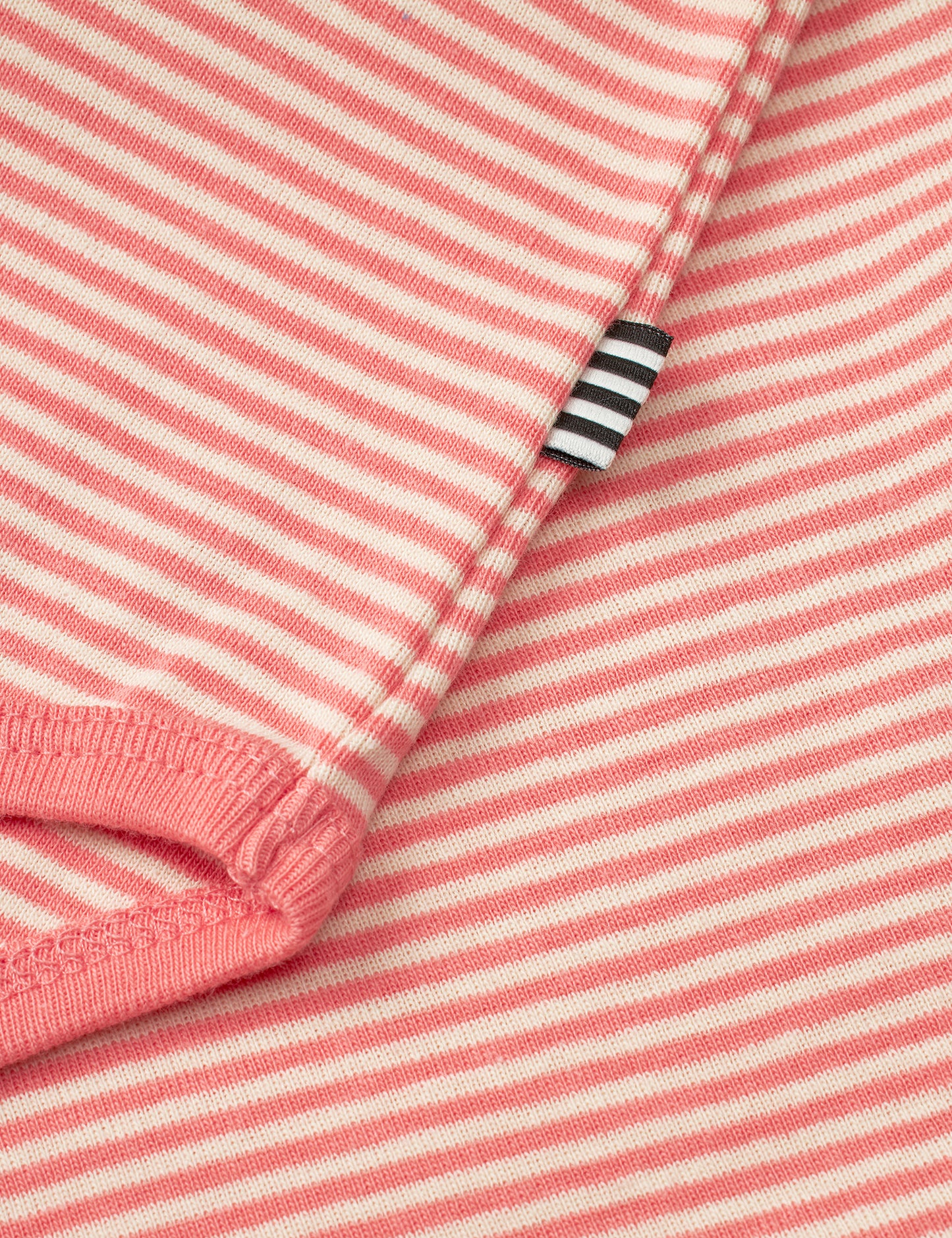 Soft Mini Striped Body, Shell Pink/Seedpearl