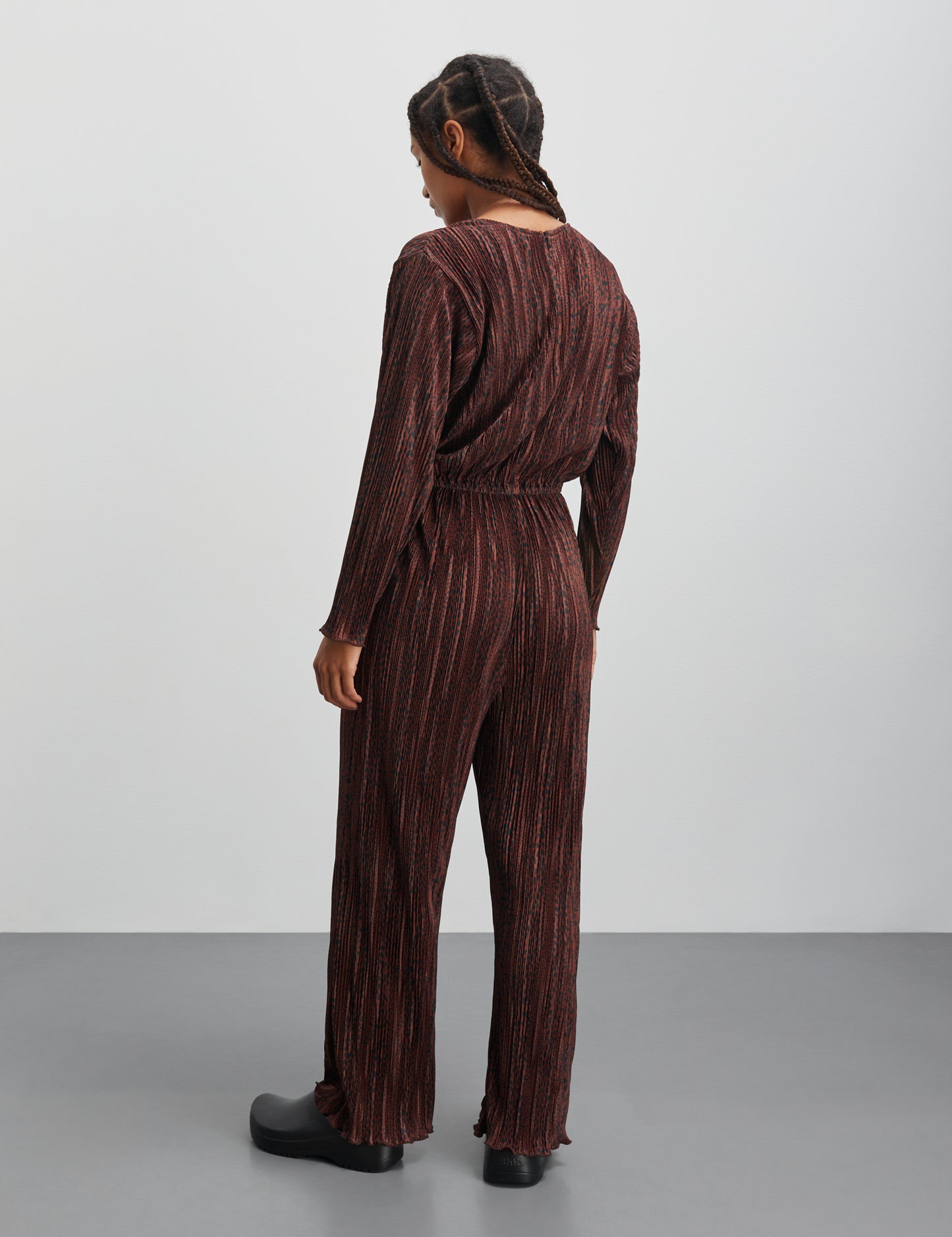 Luno Cava Jumpsuit AOP, Leo Stripe AOP/Cambridge Brown