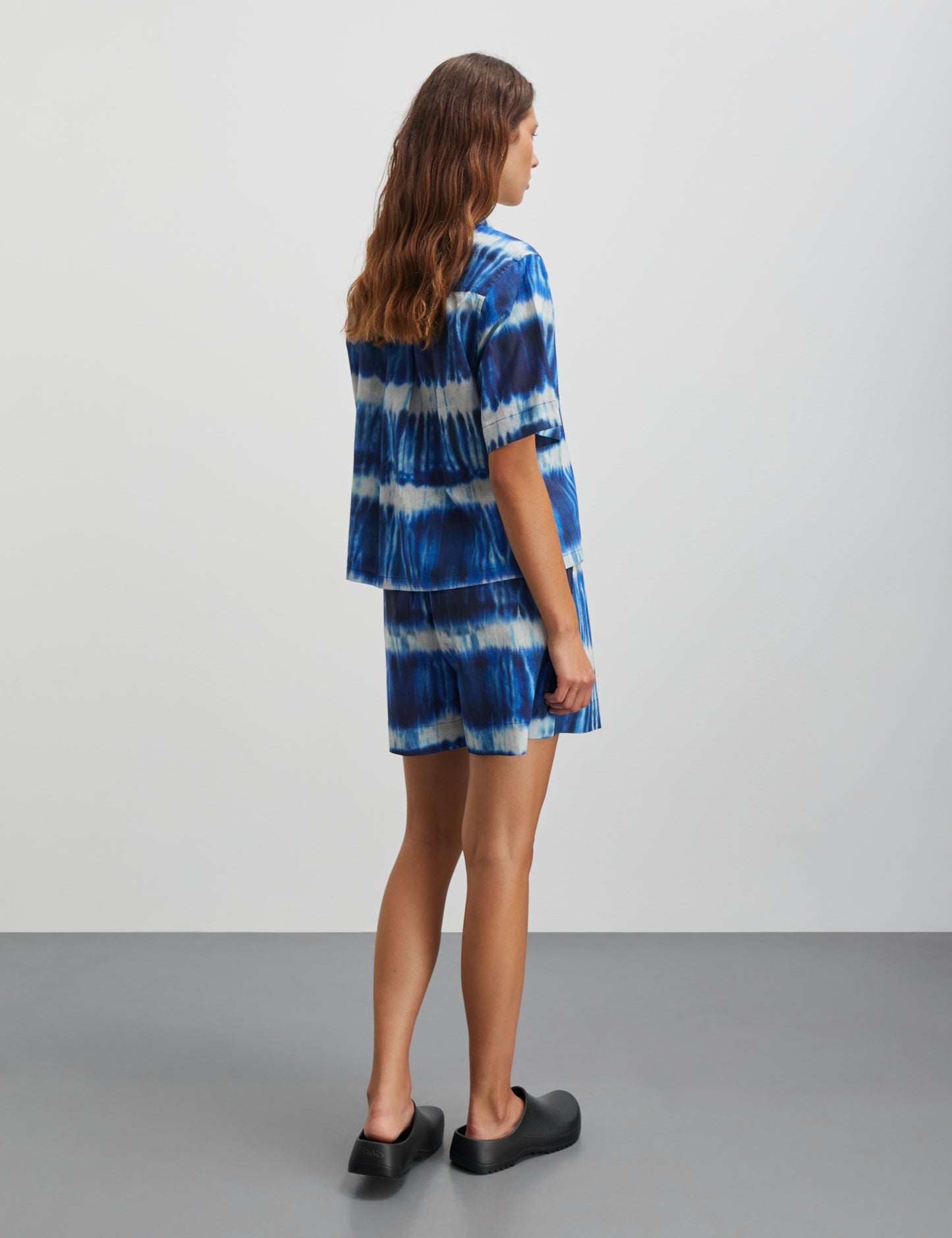 Colin Lorella Shirt AOP, Tie Dye Stripe AOP Merthyl Blu