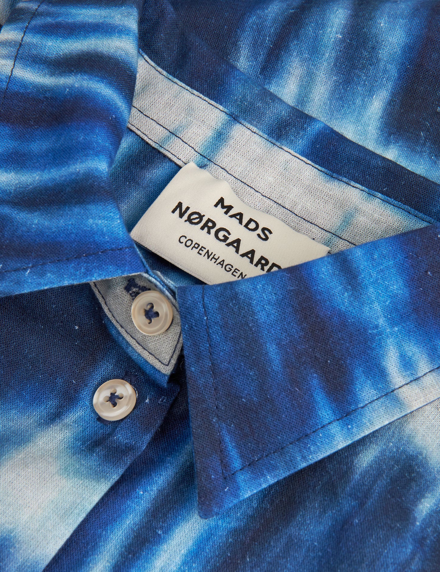 Colin Lorella Shirt AOP, Tie Dye Stripe AOP Merthyl Blu