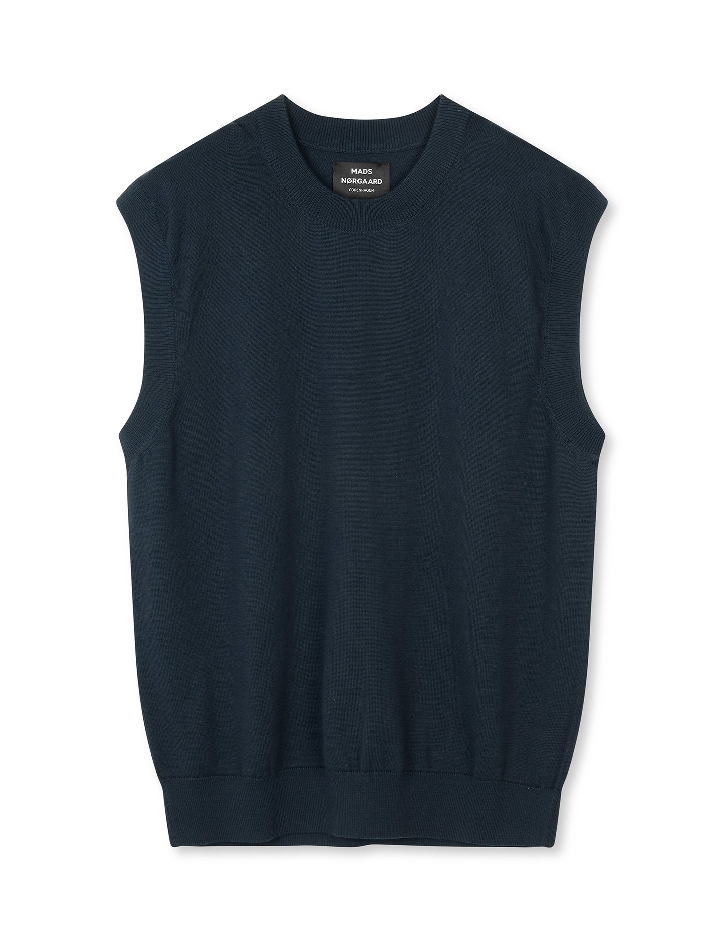 Tight Cotton William Vest, Deep Well