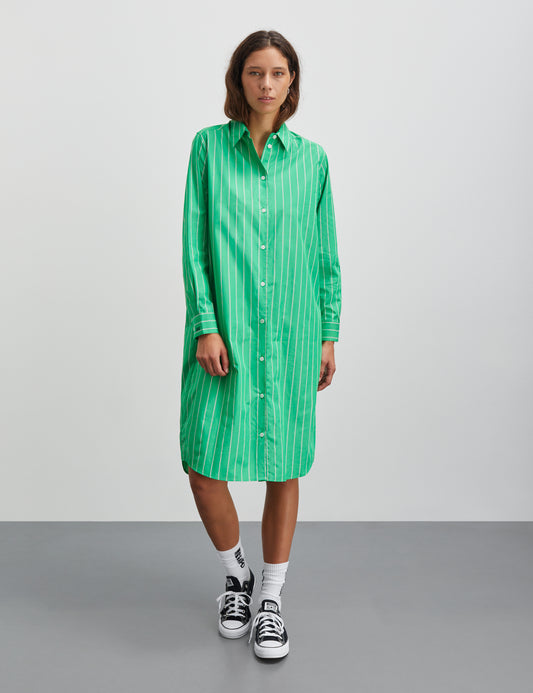 Yarpo Crissy Dress, YD Stripe/Bright Green