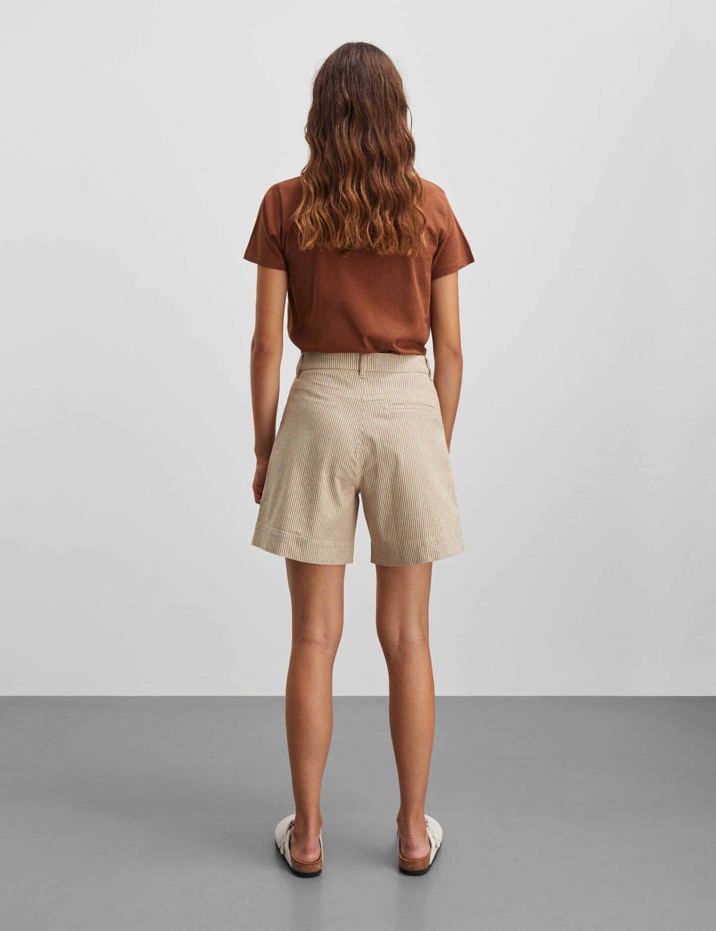 Single Organic Trenda P Tee, Cambridge Brown