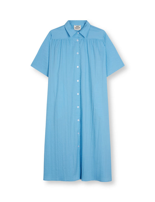 Crinckle Pop Canaria Dress, Alaskan Blue