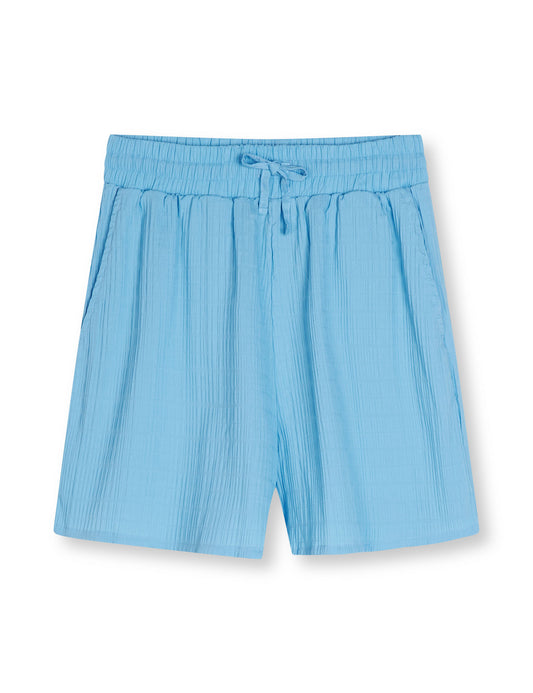 Crinckle Pop Dora Shorts, Alaskan Blue