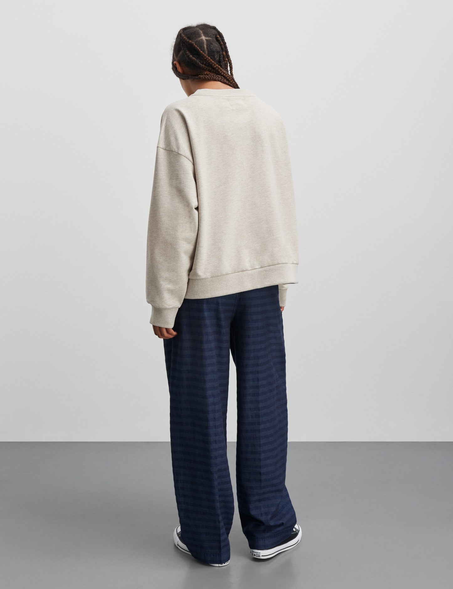 Airy Sweat Denver Sweatshirt, Oatmeal Melange