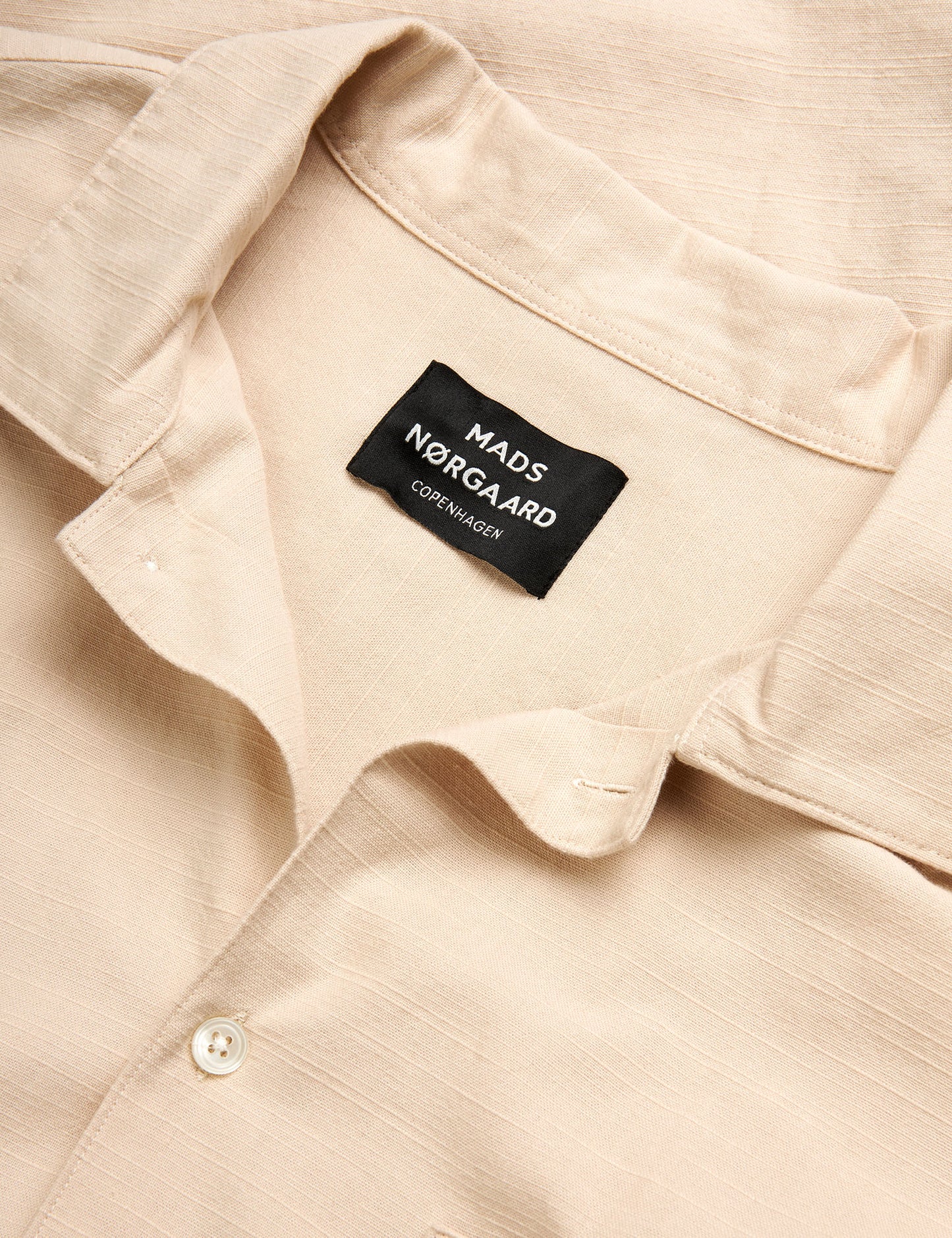 Grida Cotton Victor Shirt SS, Vanilla Ice