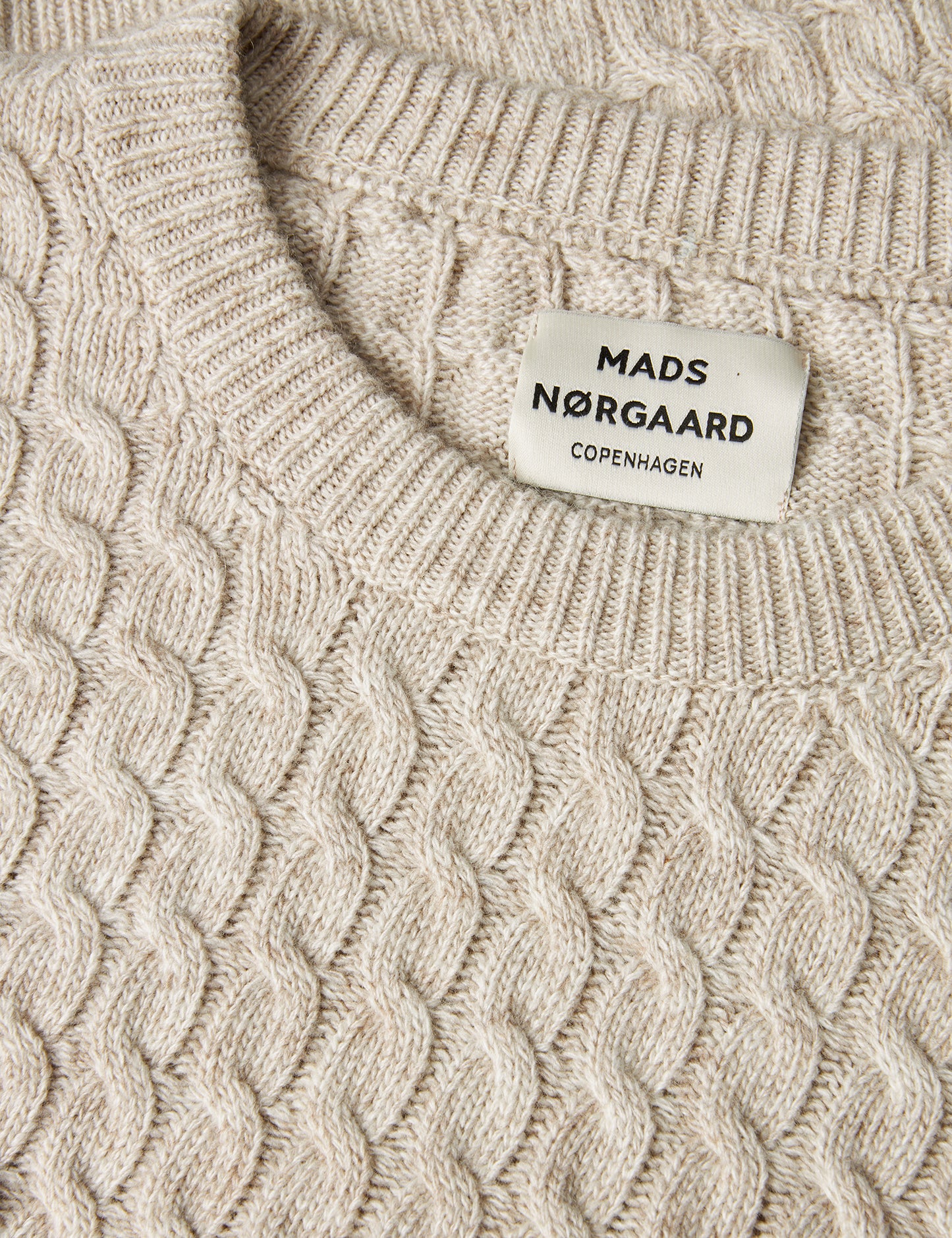 Recycled Wool Mix Rokko Sweater, Incense