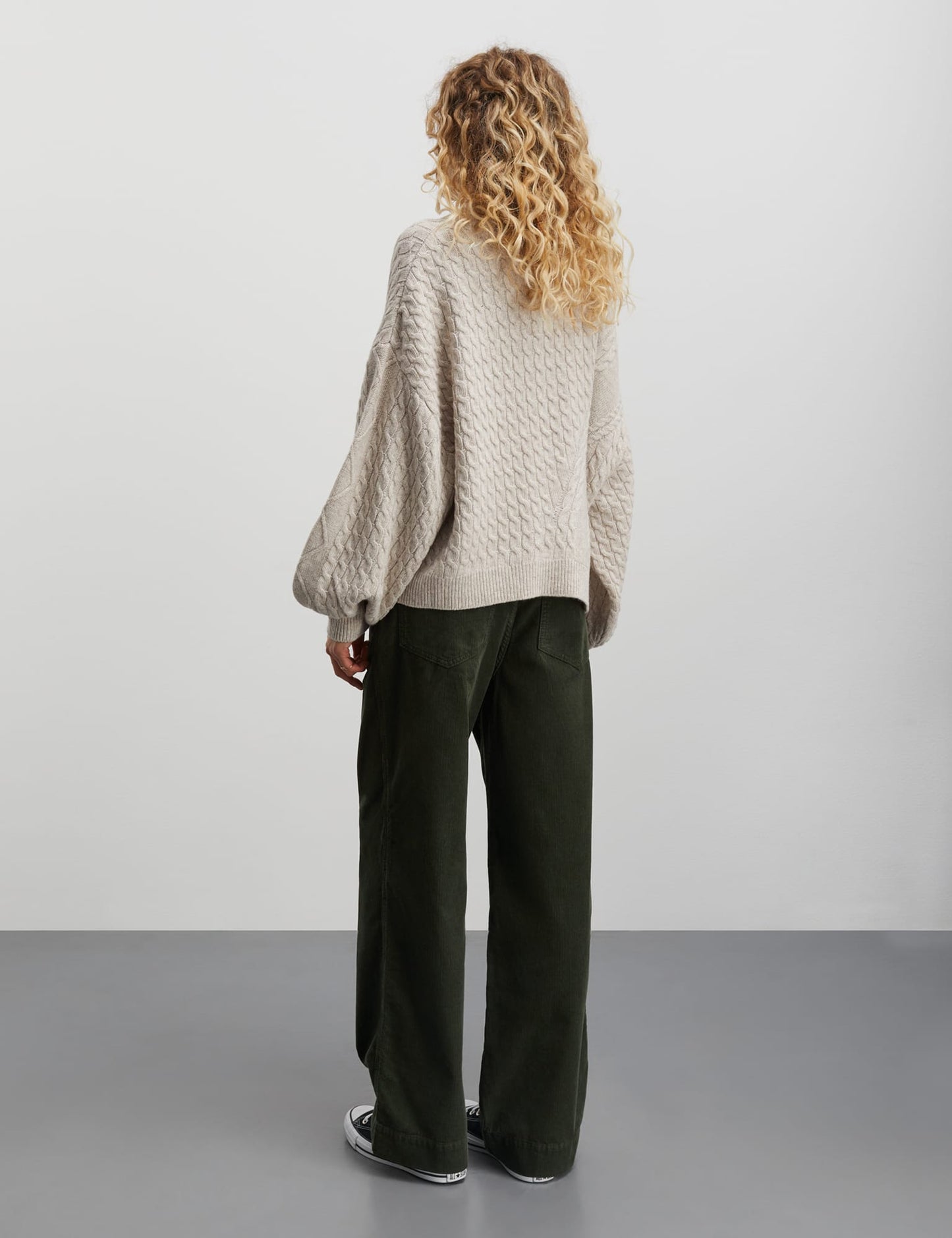 Recycled Wool Mix Rokko Sweater, Incense