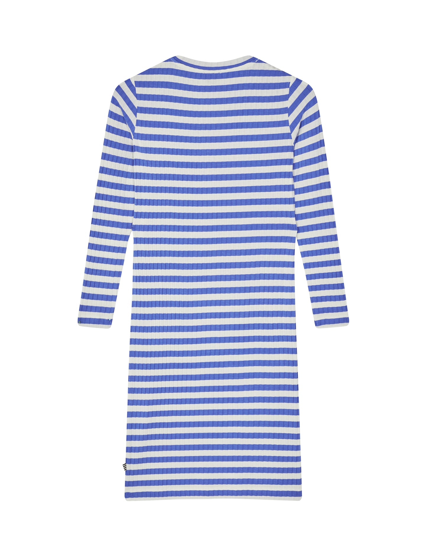 5x5 Classic Stripe Dubina Dress, Amparo Blue/ Vanilla Ice