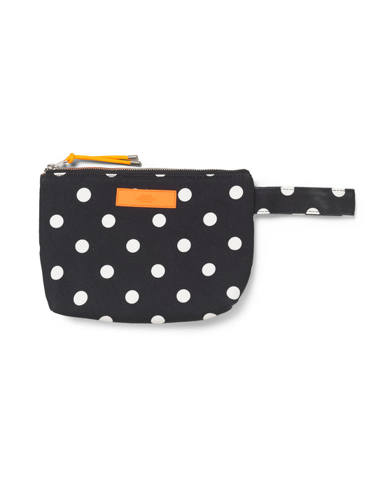 Recy Cotton AOP Hof Bag, Dot AOP Black