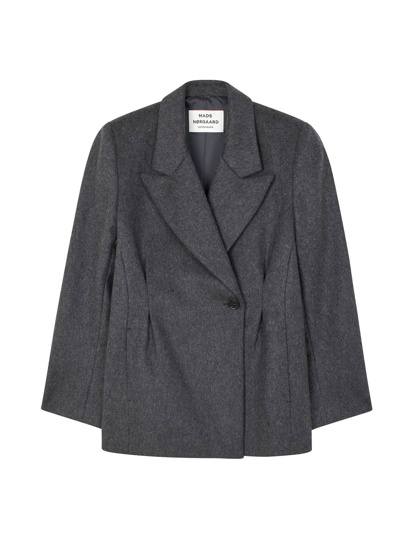 Rolando Bena Blazer, Dark Grey Melange