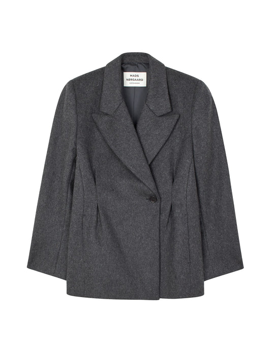 Rolando Bena Blazer, Dark Grey Melange