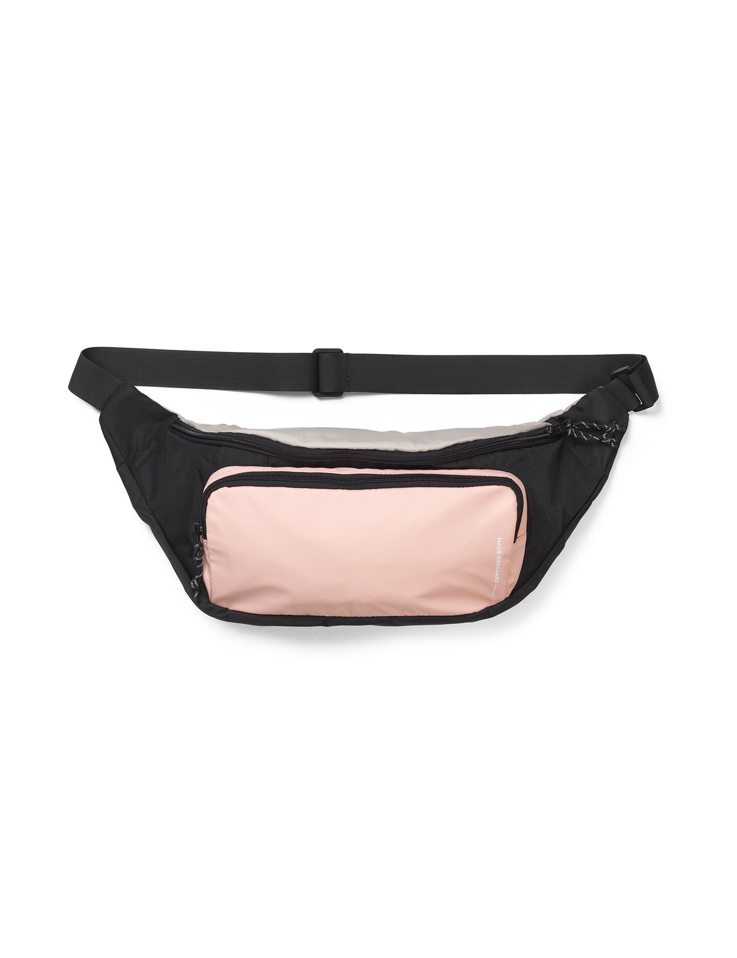 Tian Coco Block Bum Bag, Black/Coral Cloud