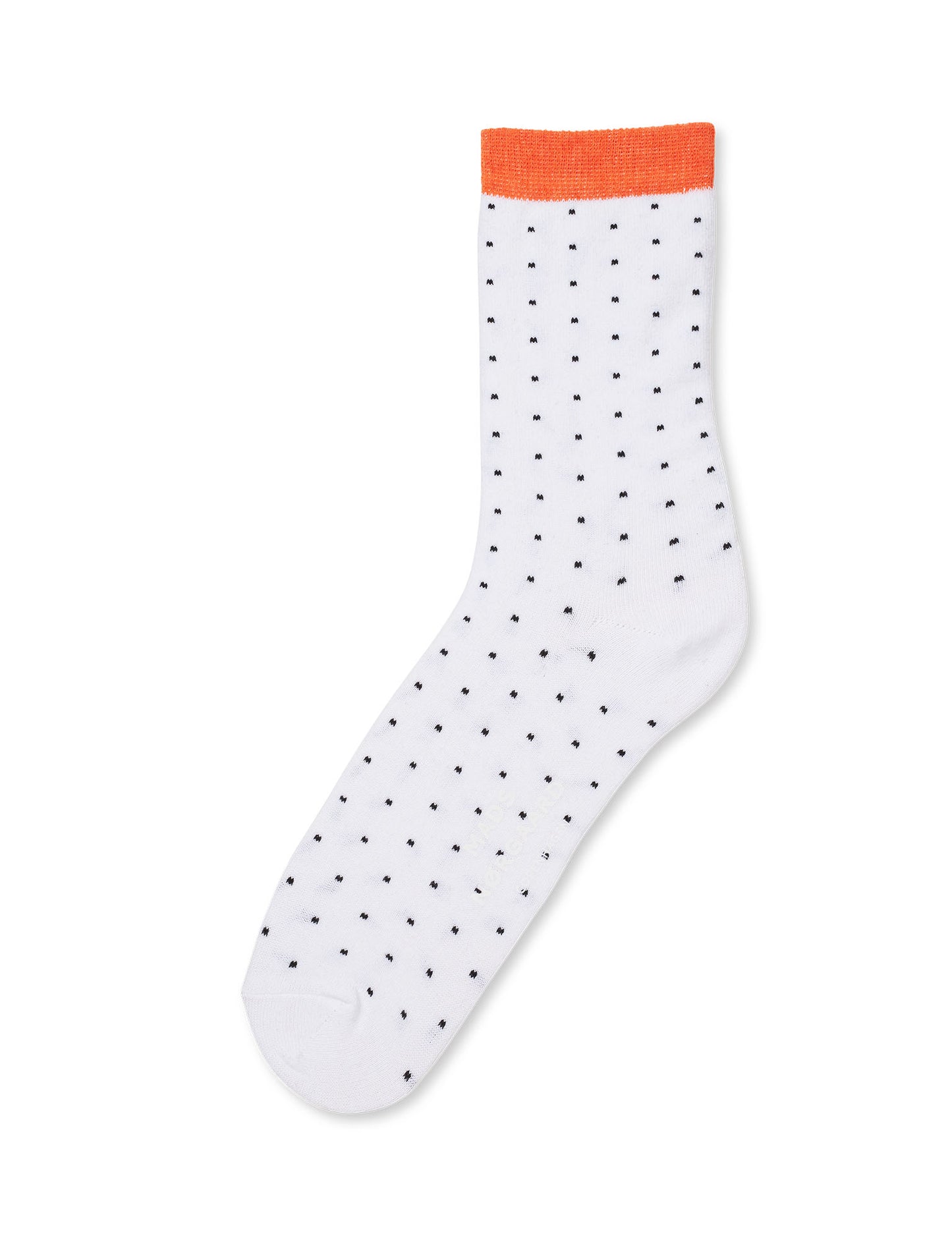 Sock Pair Ana Mix, Black stripe/White Dot