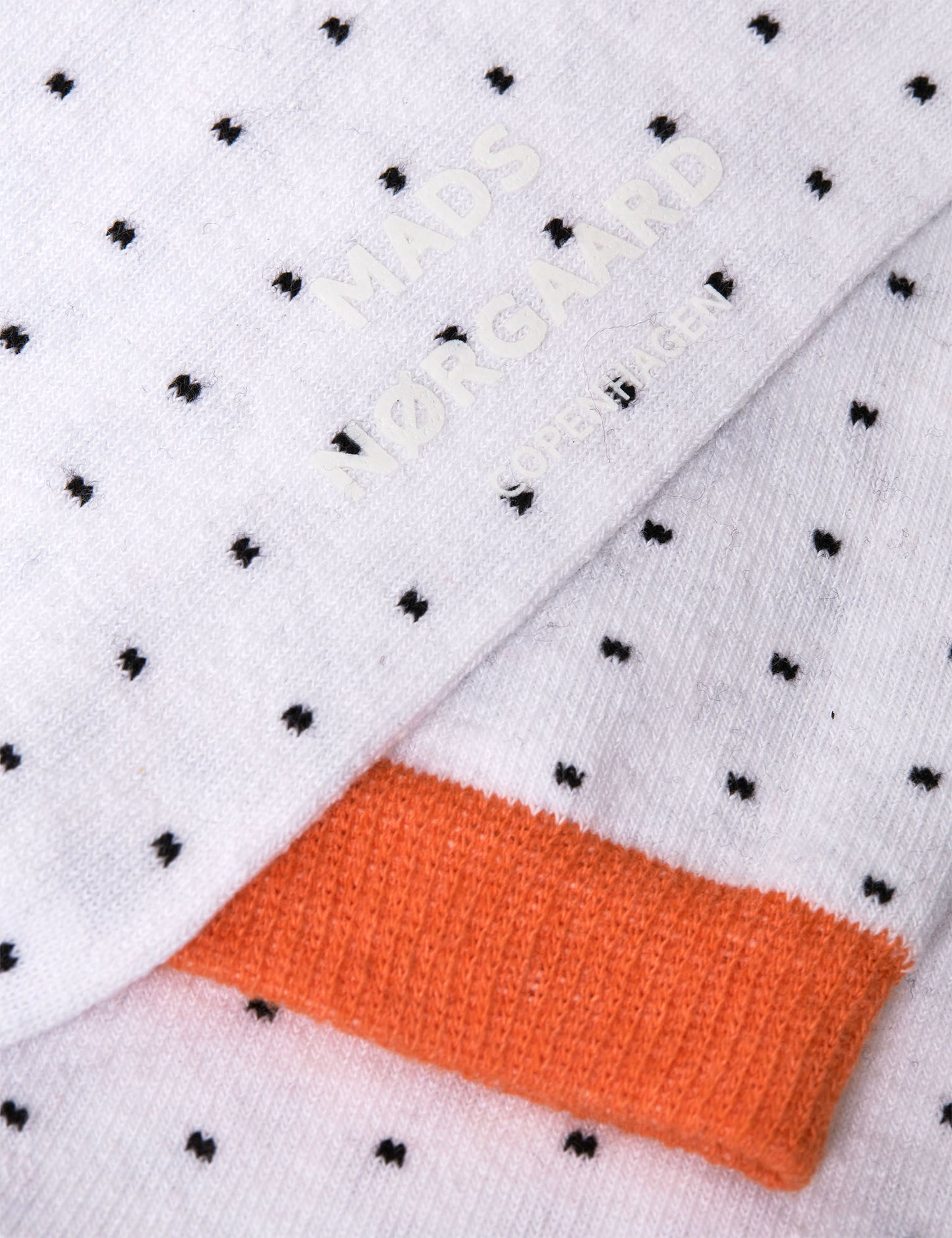 Sock Pair Ana Mix, Black stripe/White Dot