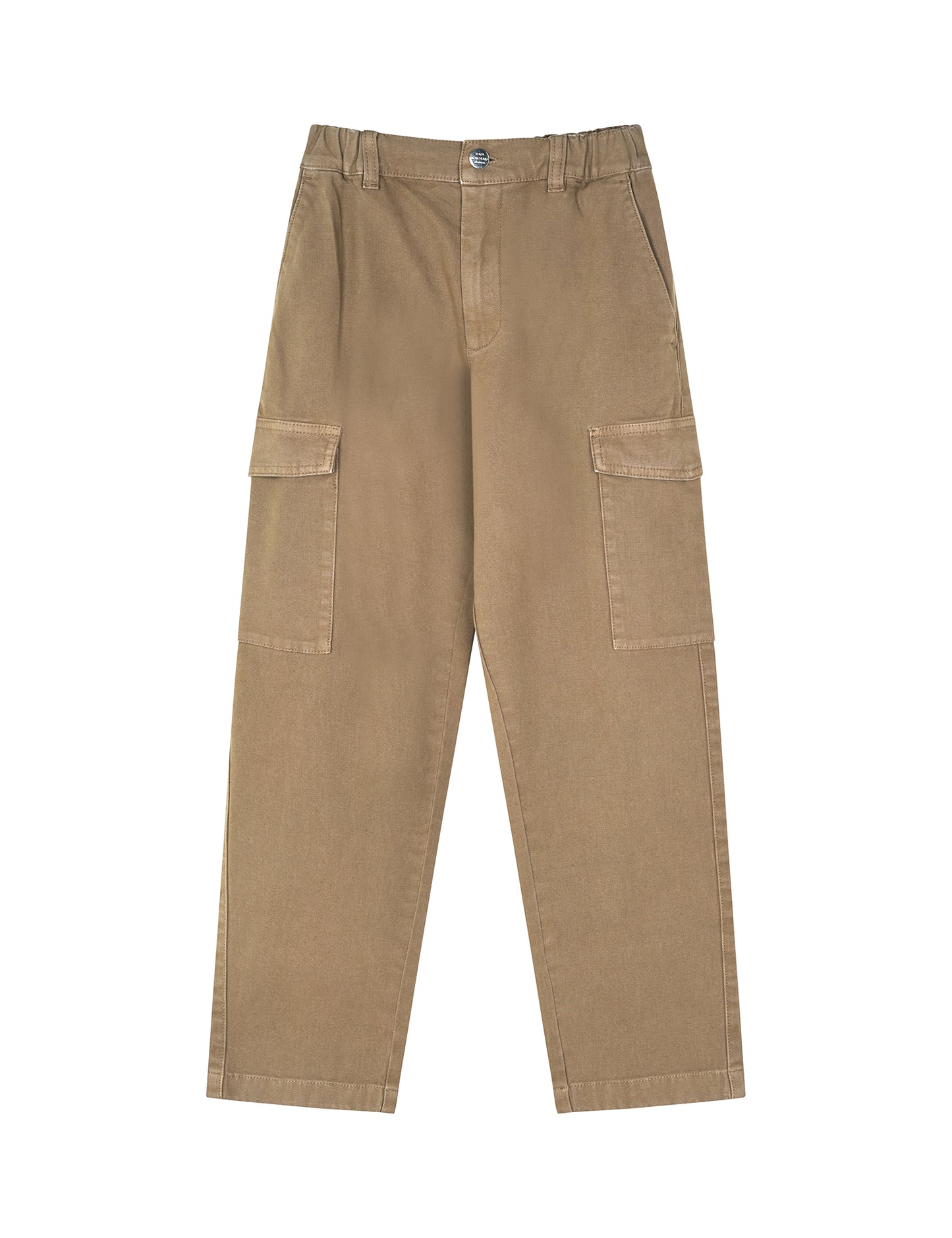 Soft Canvas Cargoni Pants, Lead Gray