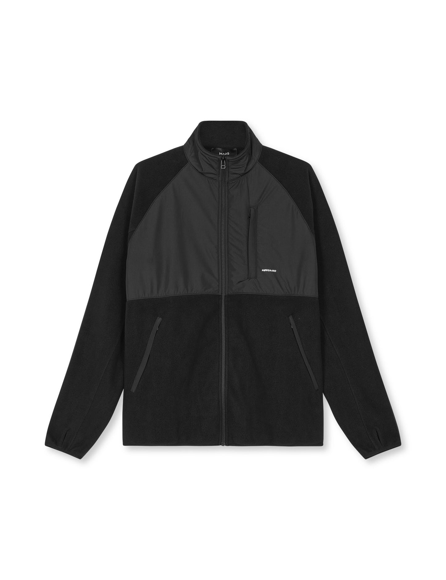 Soft Fleece Tactical Jacket, Black