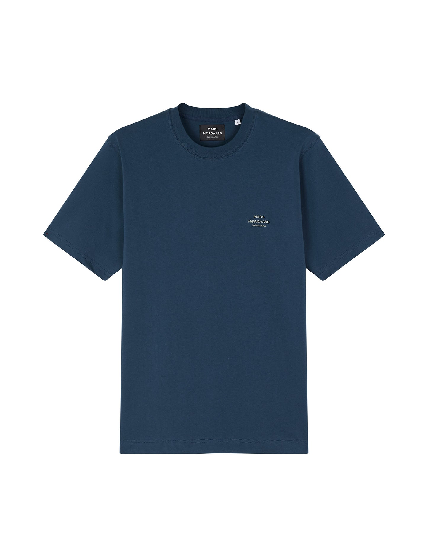 Cotton Jersey Frode Emb Logo Tee, Midnight Navy