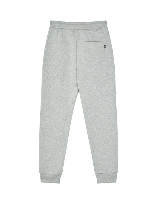 Organic Sweat Poro Pants, Light Grey Melange