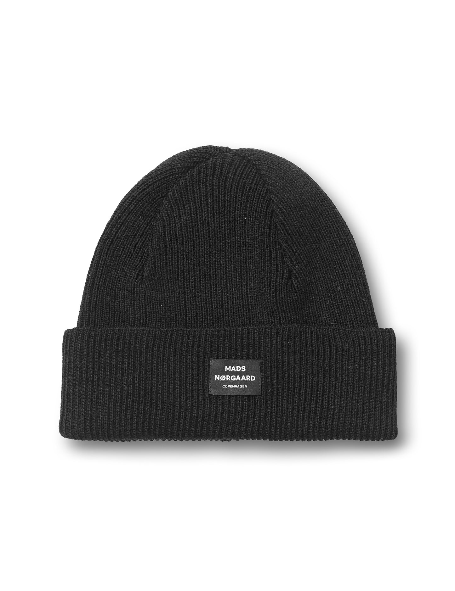 Wool Ask Beanie, Black