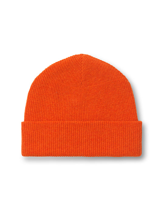 Eco Wool Toke Beanie, Orange