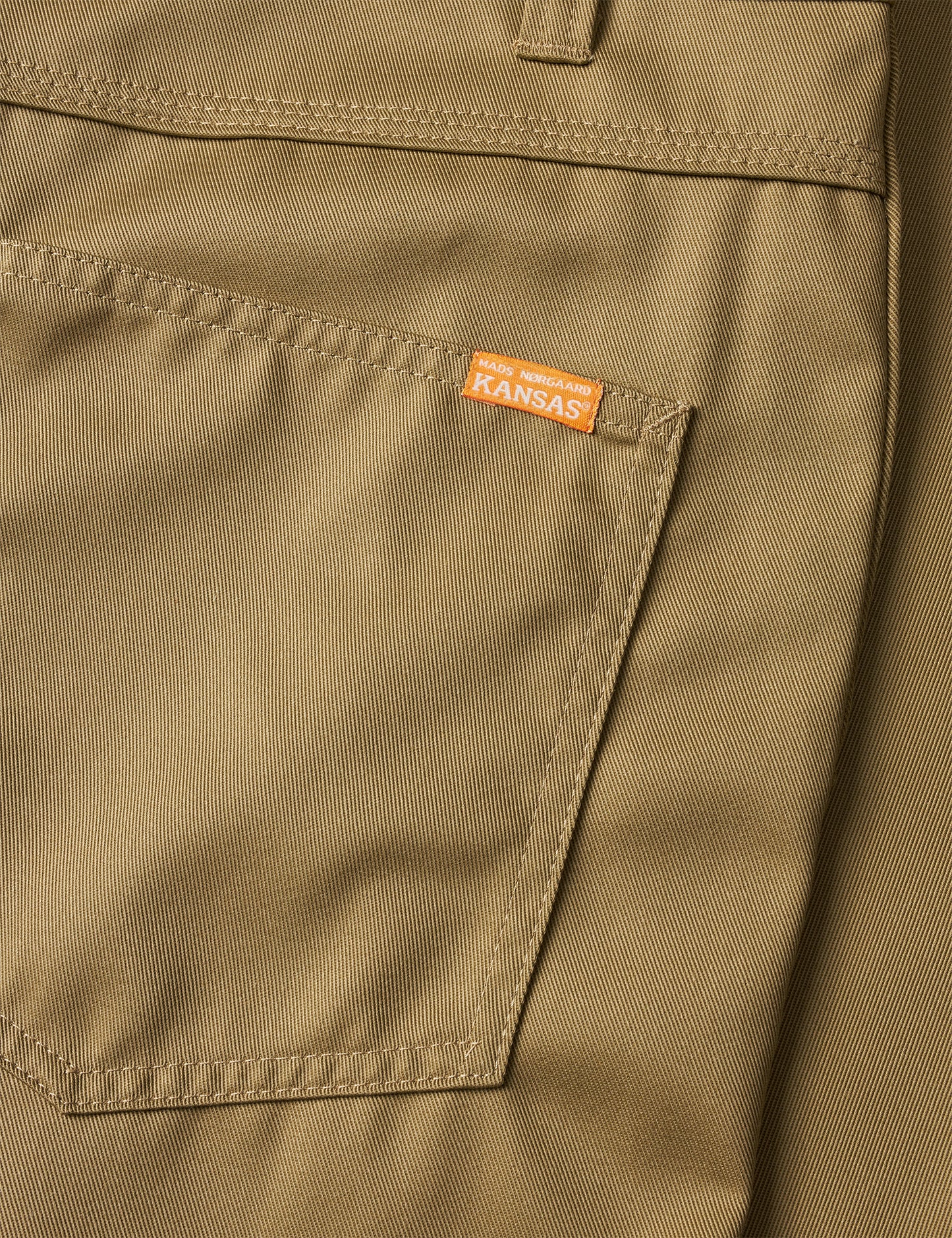 Kansas MN Twill Trousers, Khaki