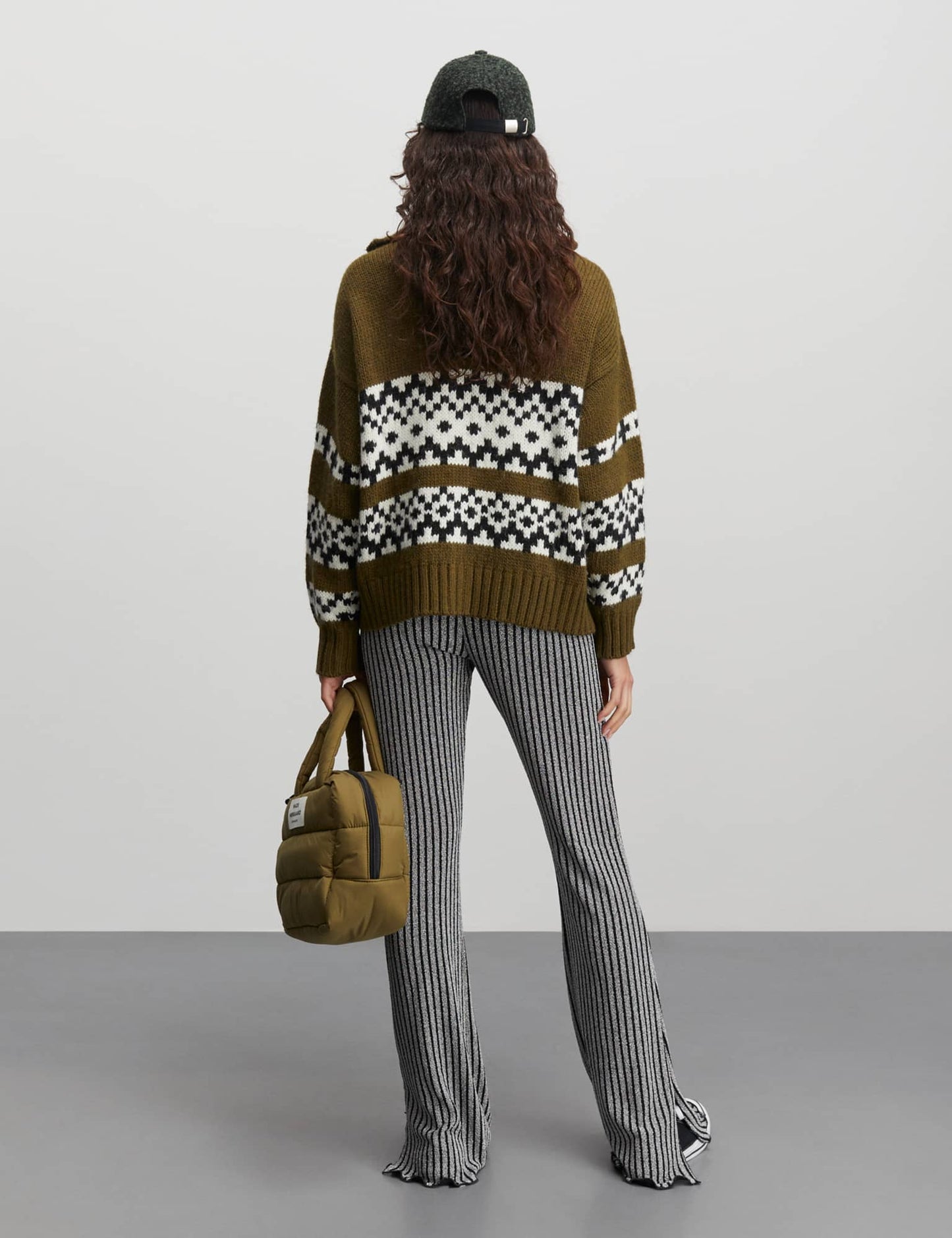 Crash Bjork Cardigan, Martini Olive