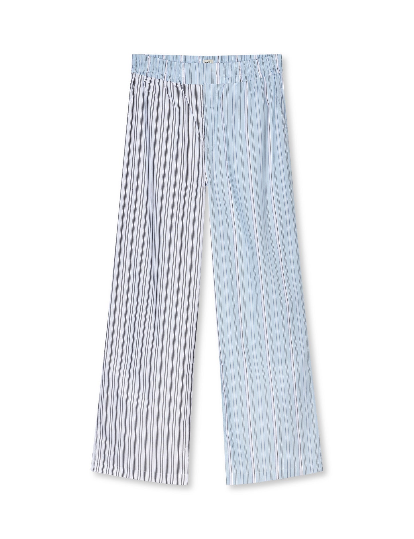 Yarpo Dagur Pants Block, Pinstripe Mix