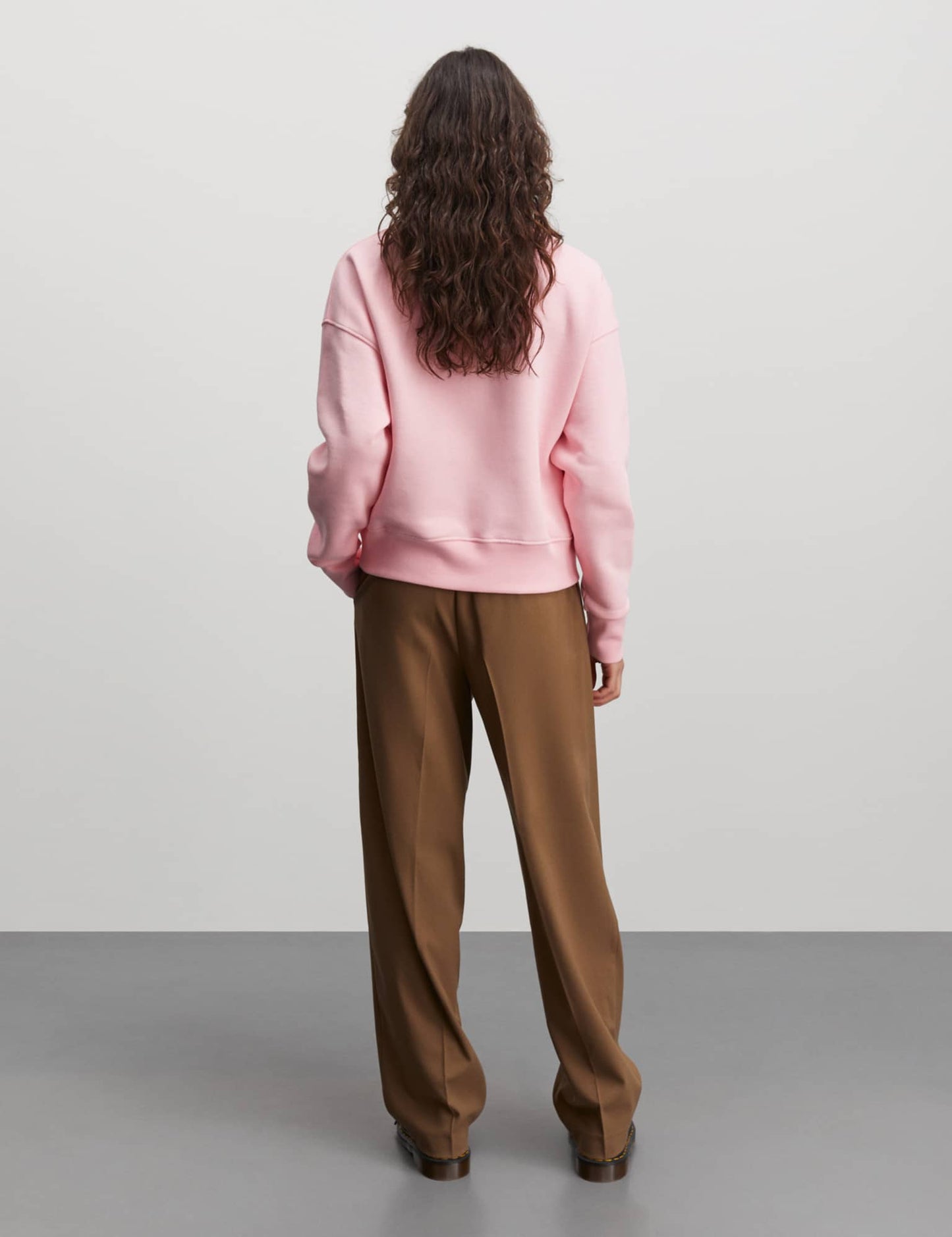 Organic Sweat Tilvina Sweatshirt, Candy Pink