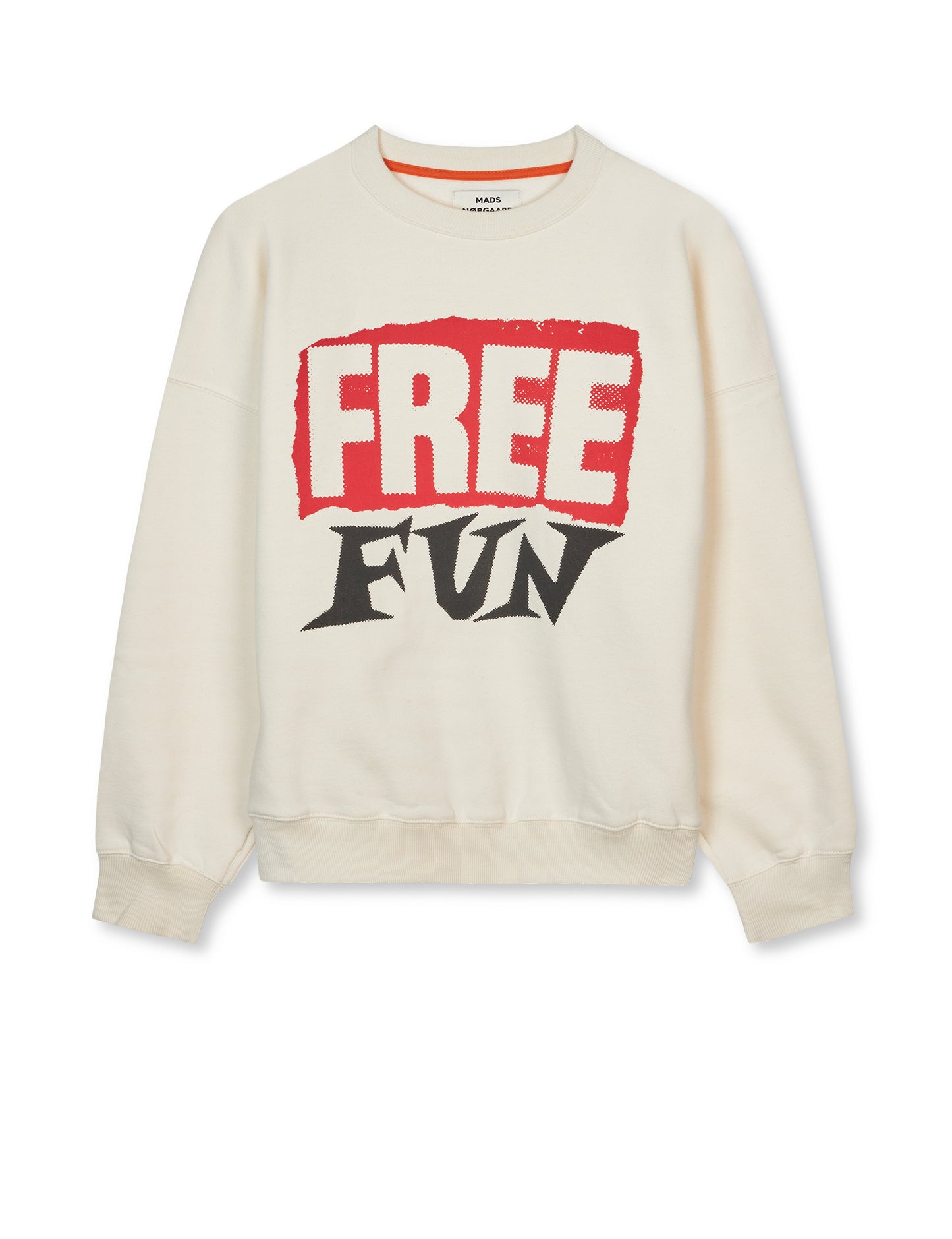 Organic Sweat Atli Sweatshirt, Snow White