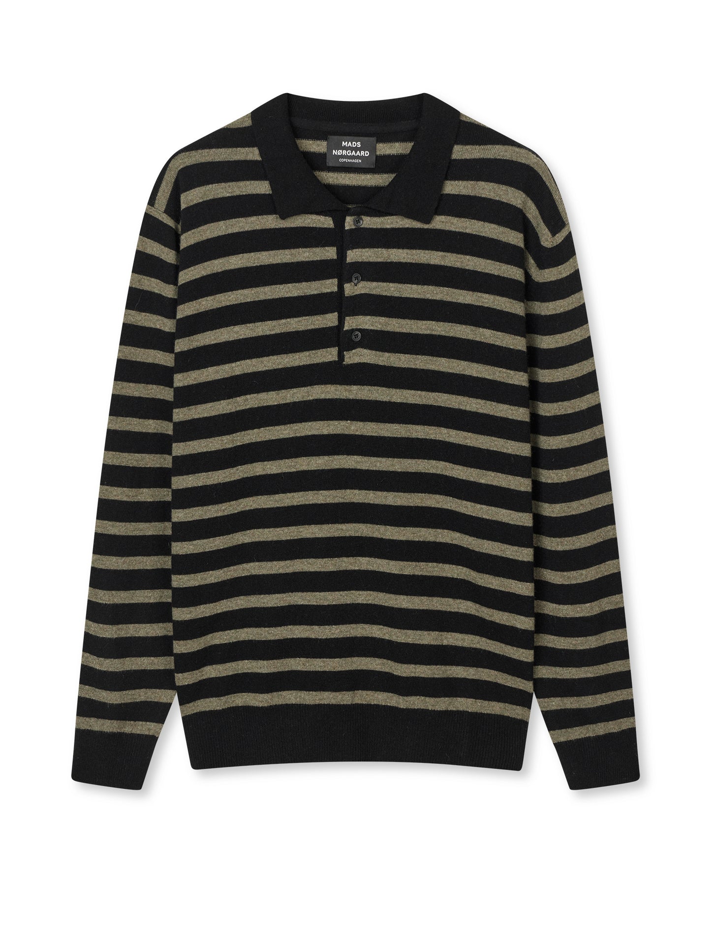 Eco Wool Tristan Knit ST., Kalamata/Jet Black