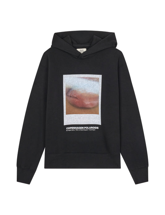 Standard Hood Polaroid Sweat, Black