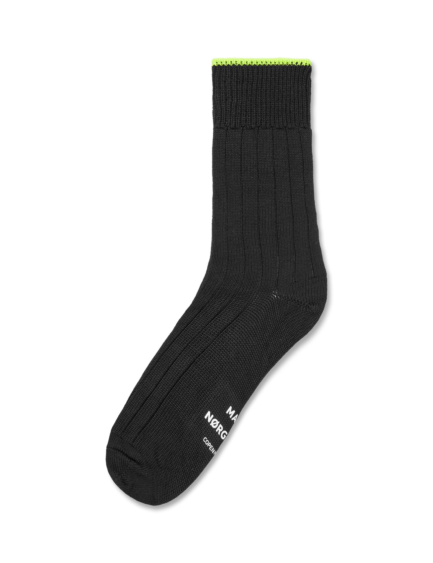 Woolen Carl Socks, Black