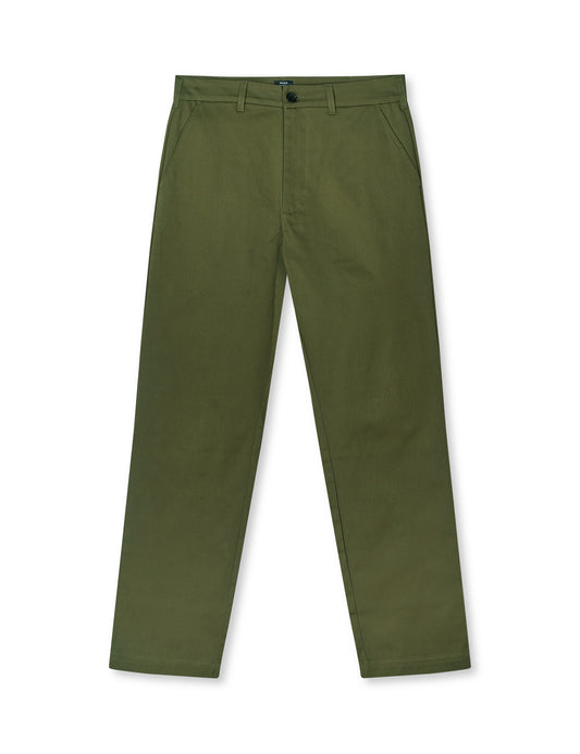 Cotton Twill Stretch Elias Pants, Kalamata