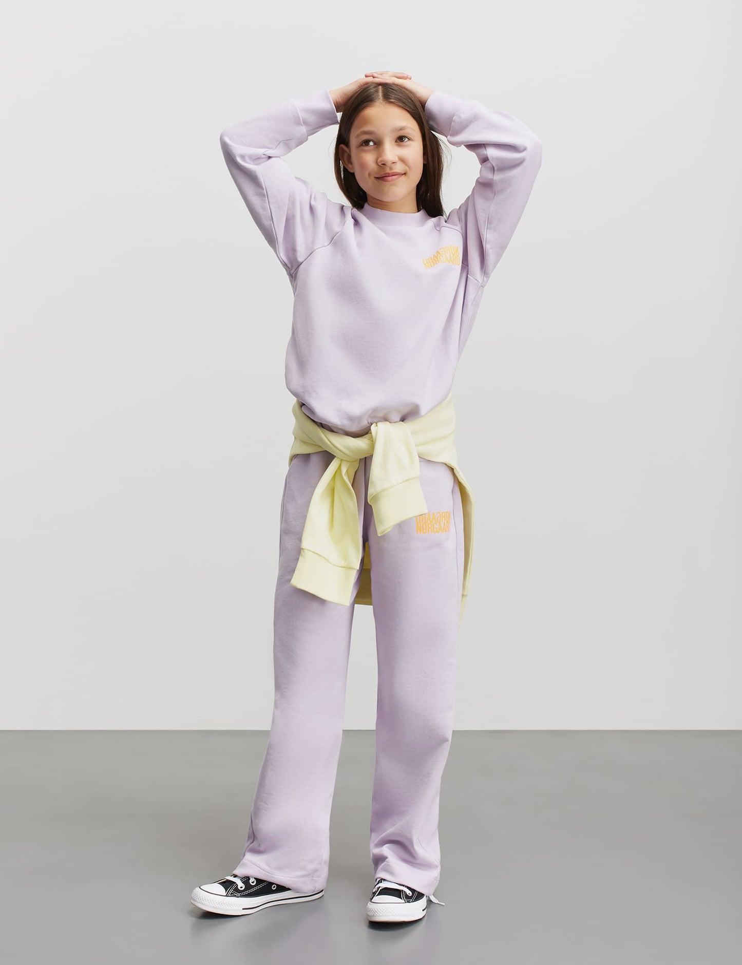 Light Organic Allisa Sweatshirt, Orchid Petal