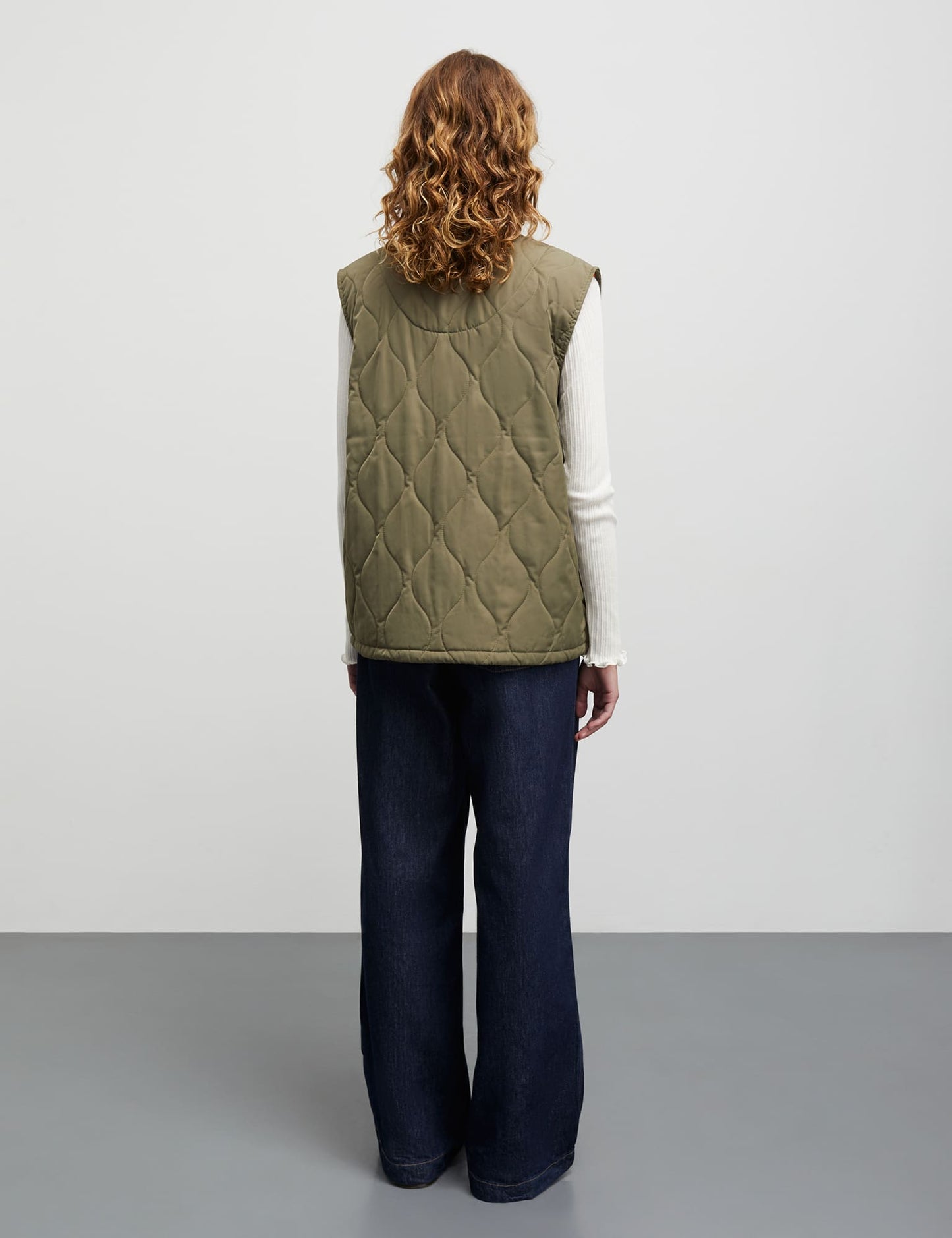 Poly Twill Ayla Vest, Kalamata