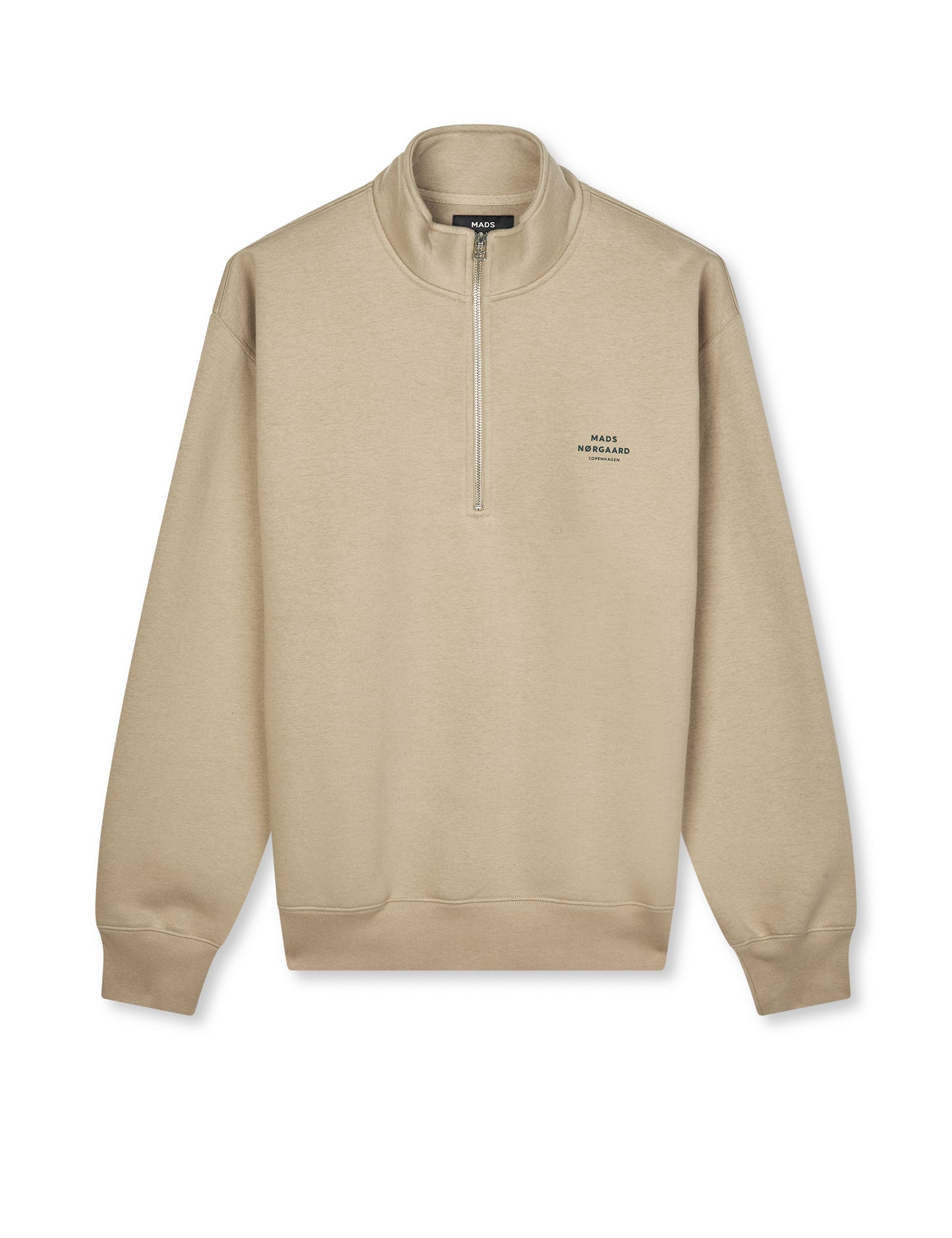 Standard Half Zip Logo Sweat, Trench Coat