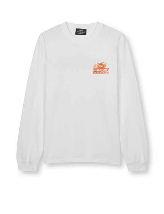 Open-End Frode Play Tee LS, White