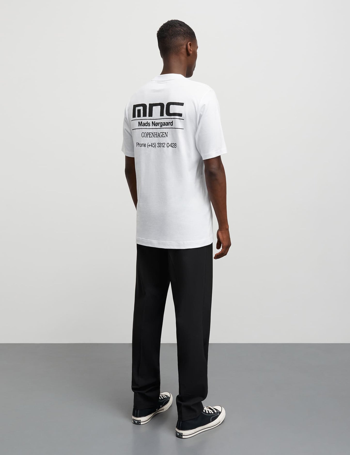 Cotton Jersey Frode MNC Tee, White