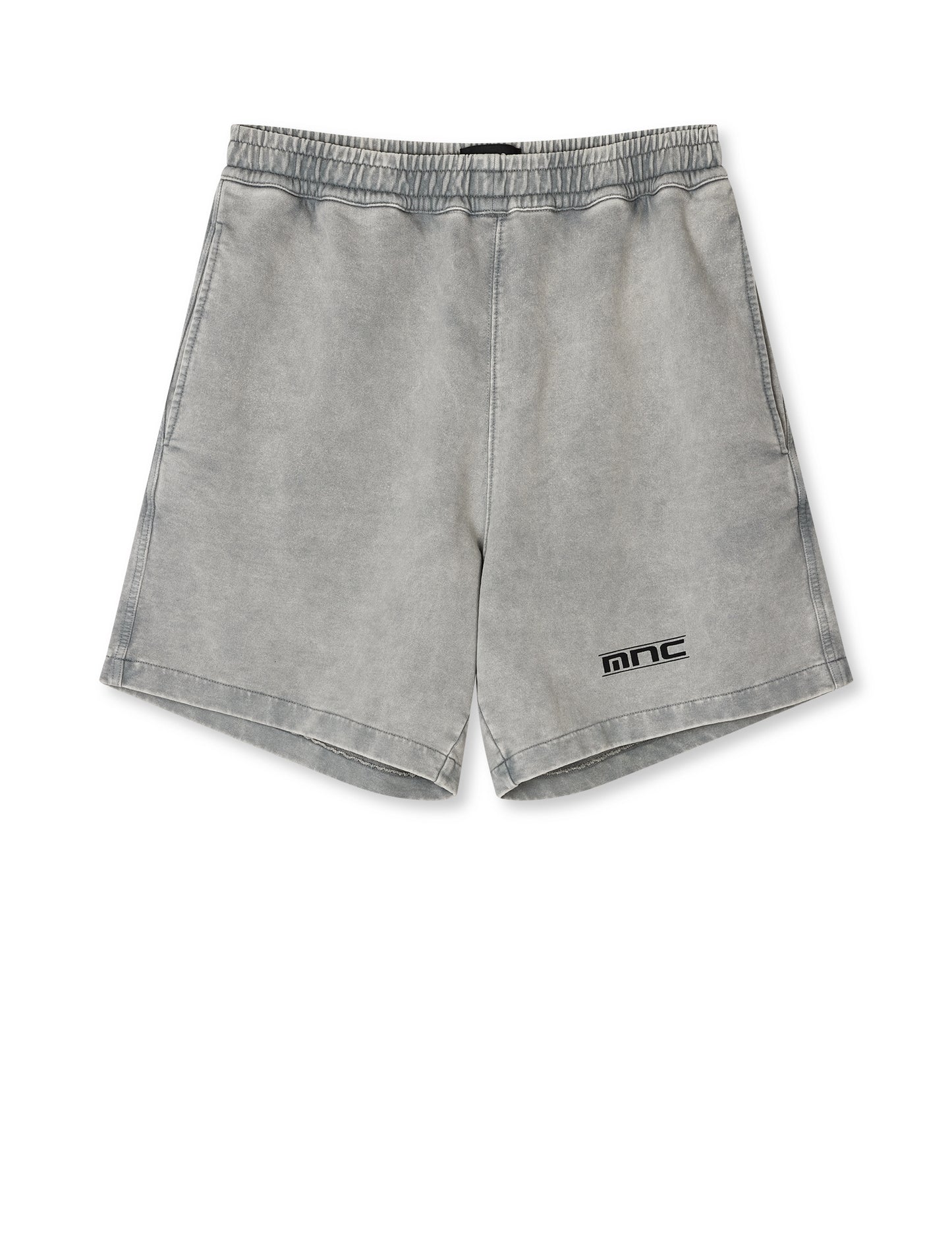 Compact Cotton Dye Shorts, Moon Mist