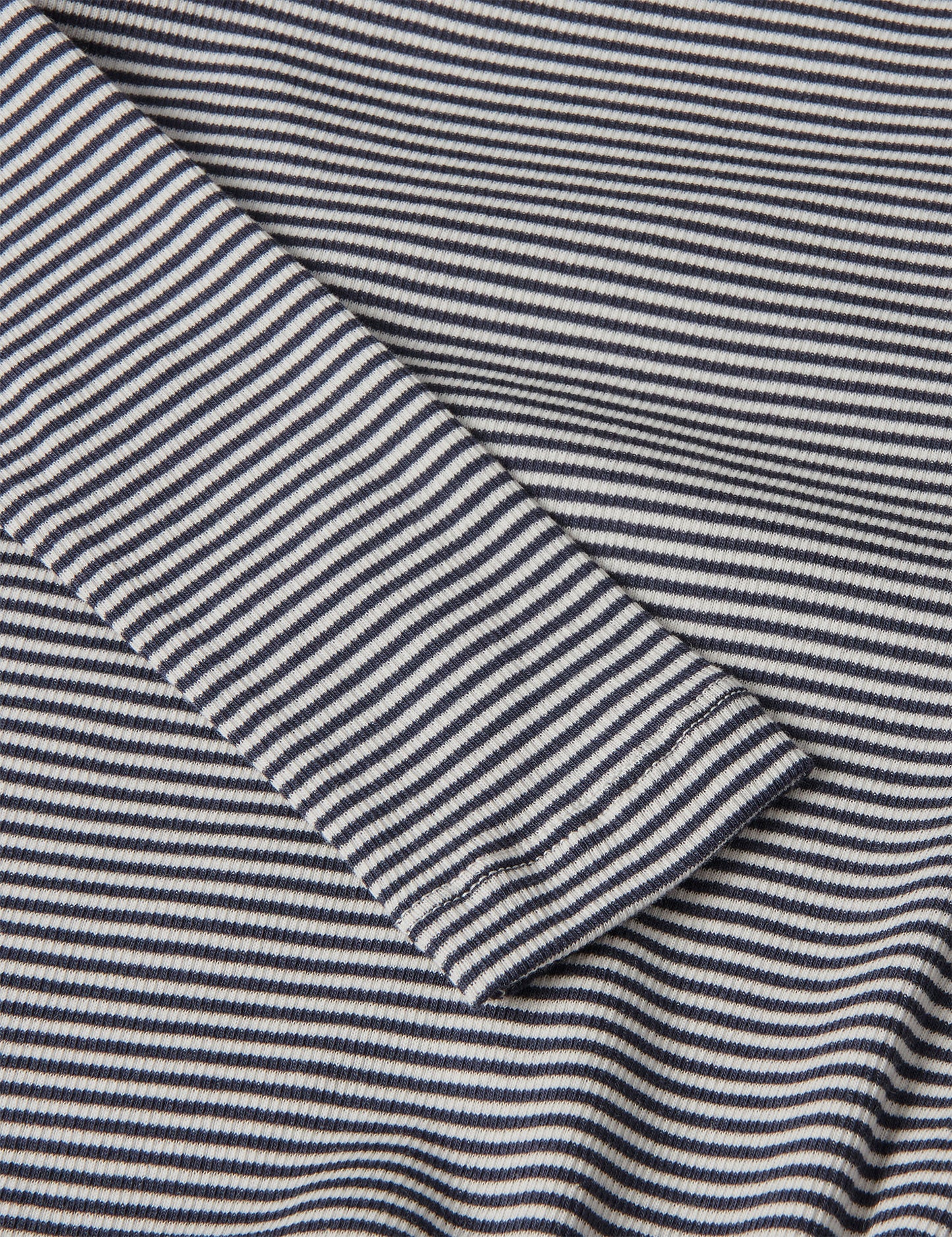 2x2 Cotton Stripe Susi LS Top, Parisian Night/Vanilla Ice