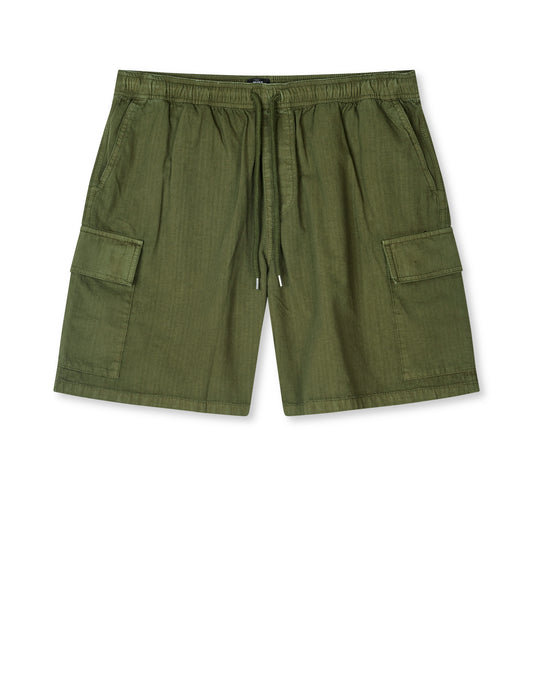 Cotton Ripstop Cargo Shorts, Kalamata