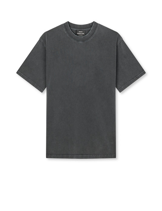 Combed Jersey Dye Thorbjørn B Tee, Black