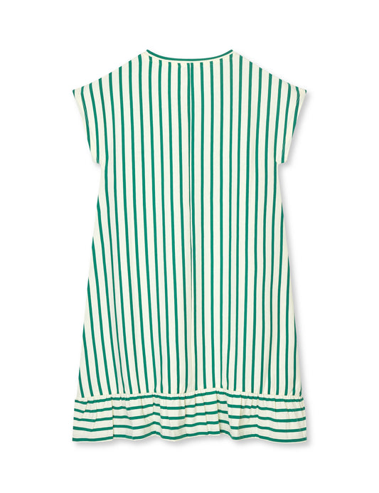 Soft Single Dreamina Dress, Vanilla Ice/Verdant Green