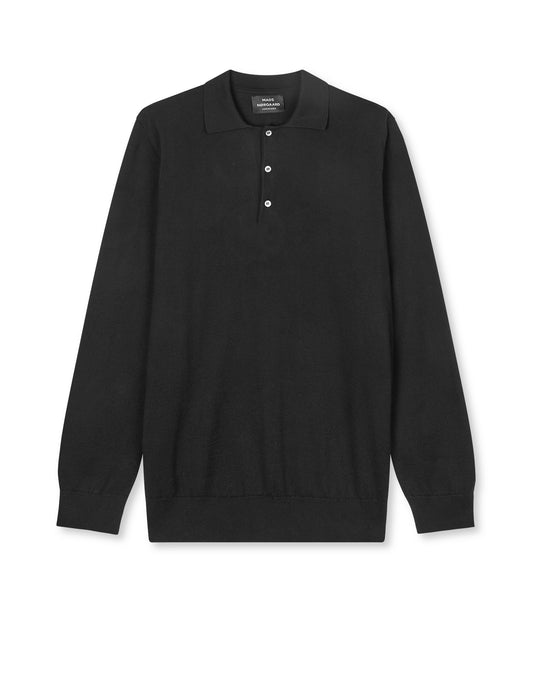 Tight Cotton Tristan Knit, Black